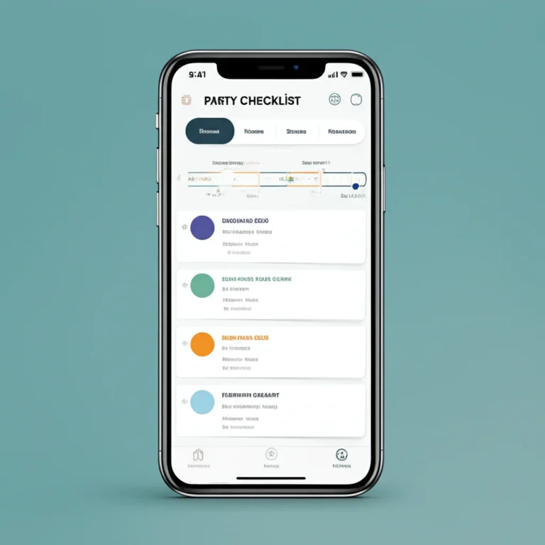 Featured image for How Do I Create a Timeline Using a Party Checklist App 2025