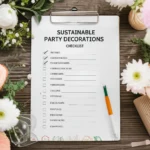 Featured image for 15-Point Checklist for Sustainable Party Decorations 2026