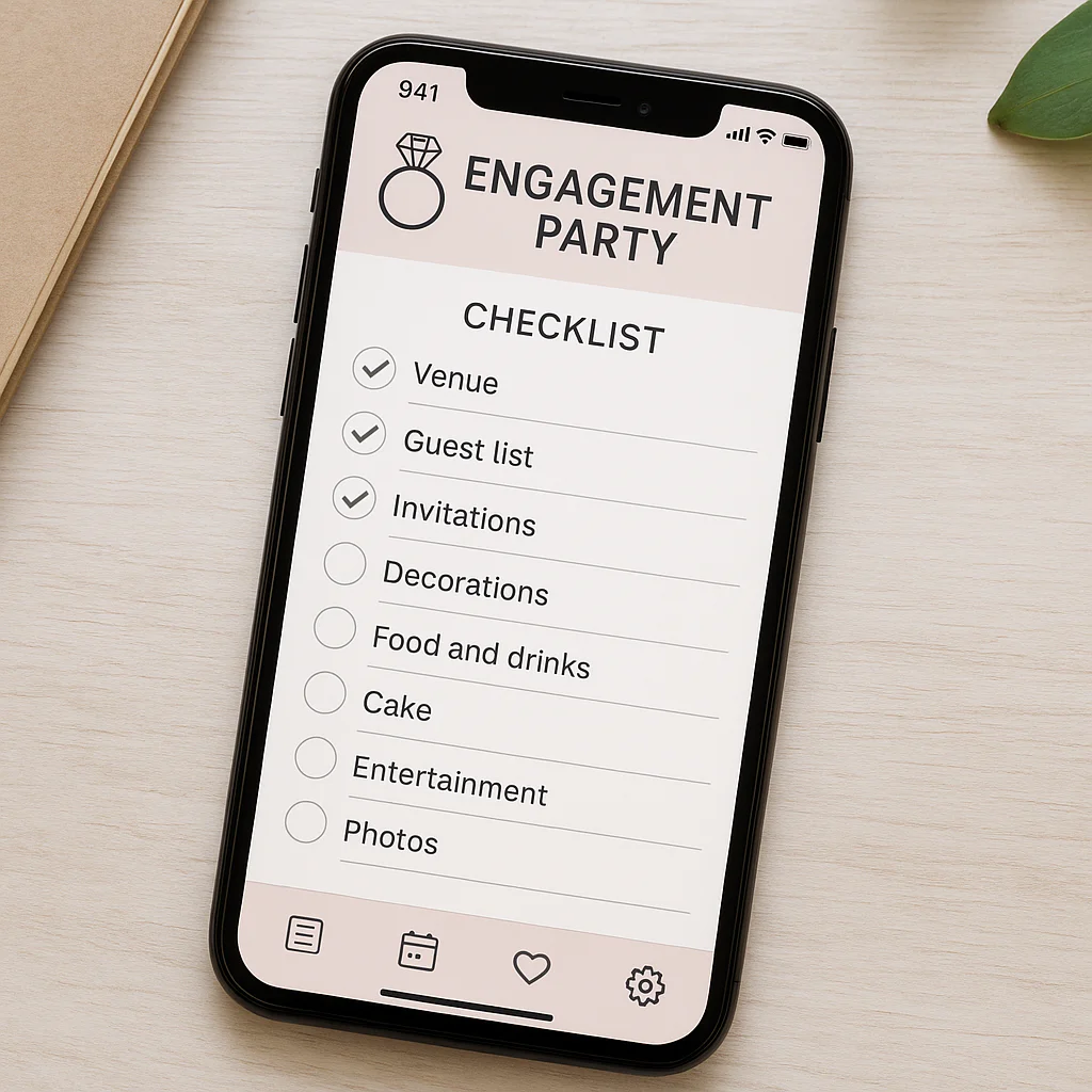 10 Best Engagement Party Checklist Apps to Plan Like a Pro (2026) 🎉 ...