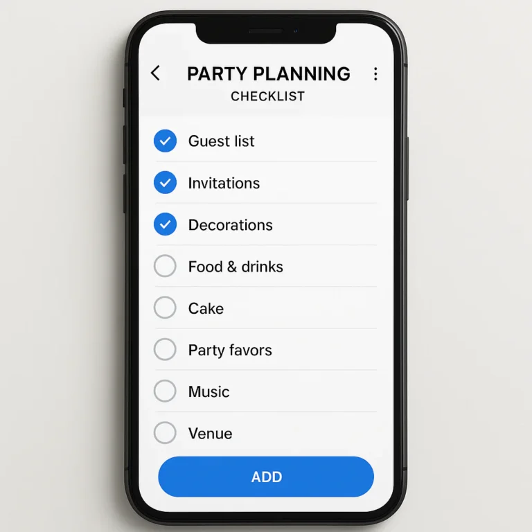 Featured image for 20 Best Personalized Party Checklist Apps to Master Your 2026