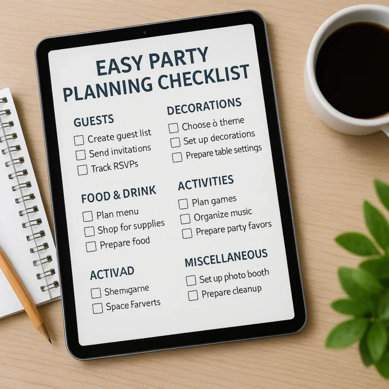 Featured image for 8 Easy Party Planning Ideas for Beginners 2026