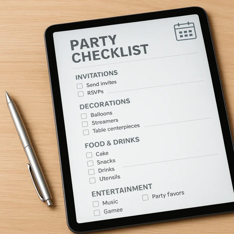 Featured image for How to Create a Digital Party Checklist The Ultimate 2026 Guide