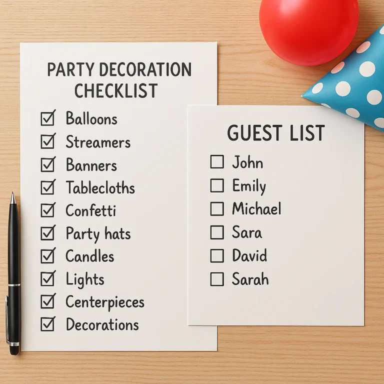 Featured image for Ultimate Party Decoration Guest Management Checklist 2026