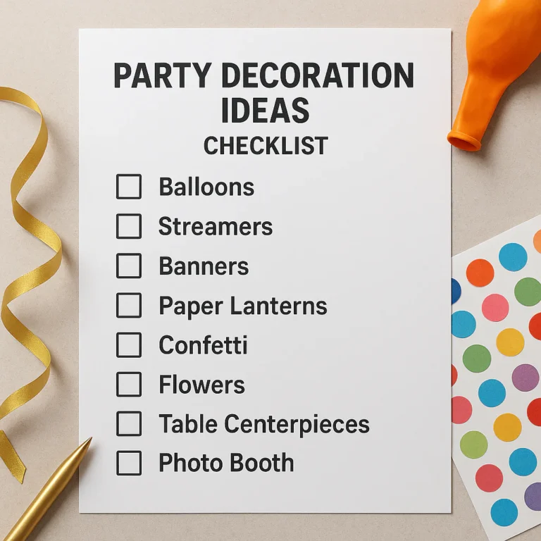 Featured image for 10 Ultimate Party Decoration Ideas Checklist 2026