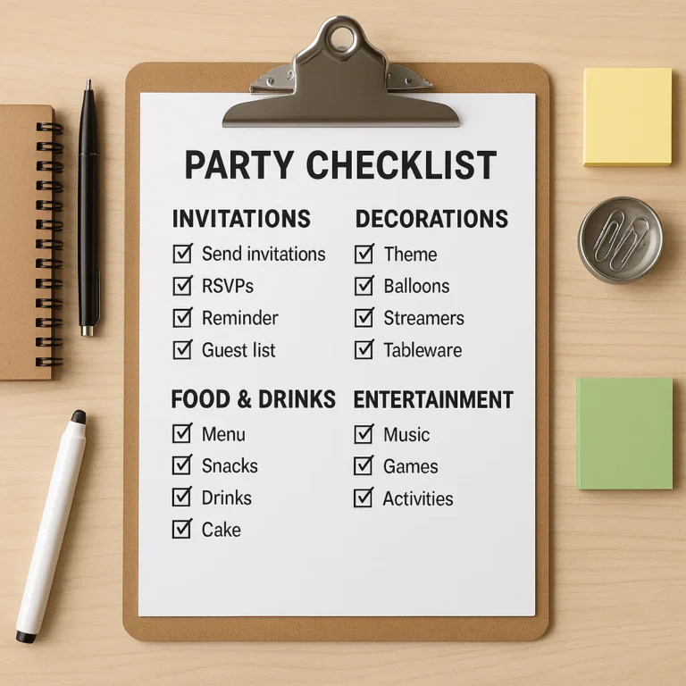 Featured image for 12-Step Party Checklist Master Organization in 2026