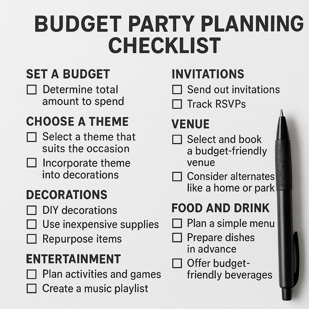 16 Essential Tips to Plan a Party on Budget & Timeline 🎉 (2026) - Party ...