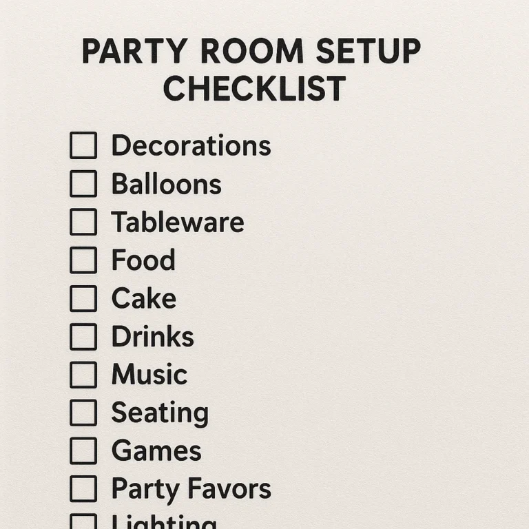 Featured image for 13 Essential Elements for the Perfect Party Room Setup 2026
