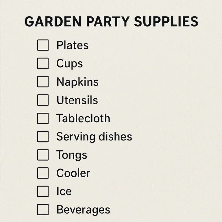 Featured image for 12 Essential Garden Party Supplies for a Flawless 2026 Bash