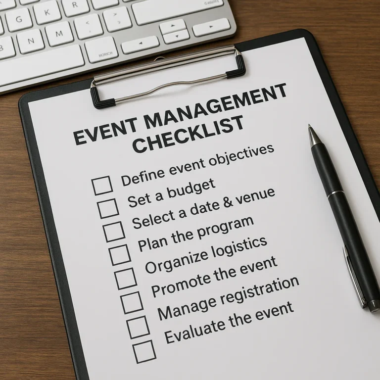 Featured image for The 7 Key Elements of Event Management 2026