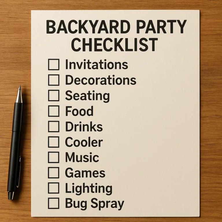 Featured image for The Ultimate Backyard Party Checklist 2026 12 Steps to Perfection