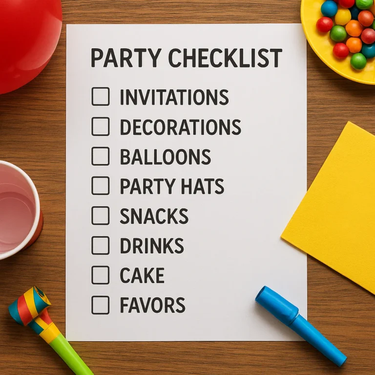 Featured image for 12 Essential Items for a Party Checklist 2026