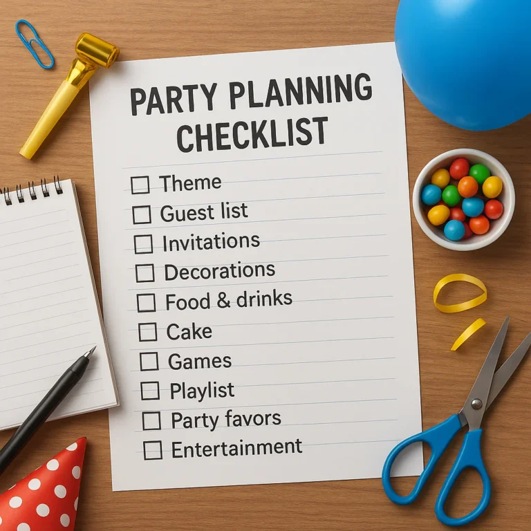 Featured image for 5 Benefits of Using a Checklist When Planning a Party 2026