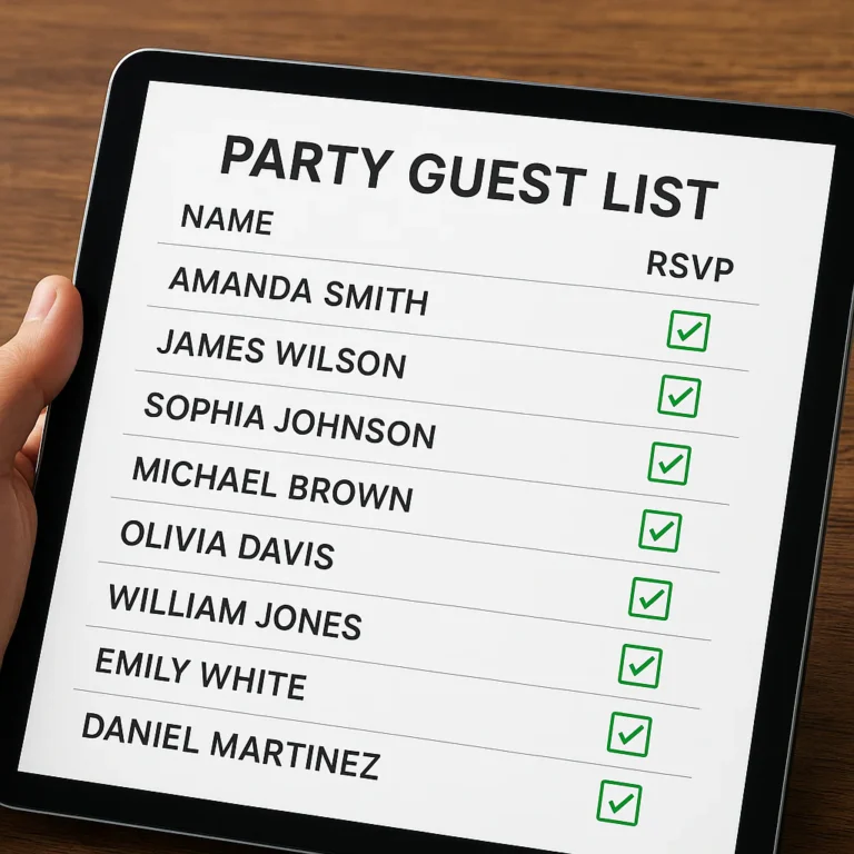 Featured image for Can I Use a List to Manage Party Guest RSVPs 2026 Guide