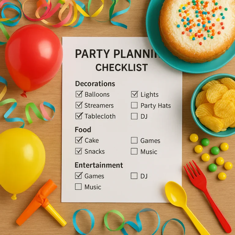 Featured image for How to Use a List to Organize Party Decor, Food Fun 2026